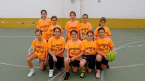 Alevín Femenino. Debut este fin de semana pasado
