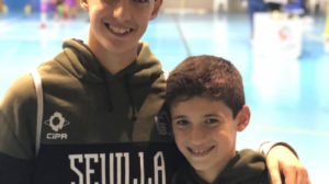 Jose y Alberto durante el Campeonato de Andalucía
