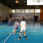 Cadete Femenino. Momento de partido en Mar de Plata