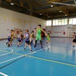 El Infantil A. Momento de partido en Mar de Plata