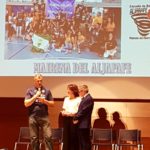 Recogiendo el Premio a LA MEJOR AFICIÓN!!